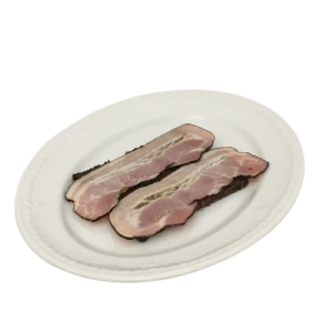 Roggebrood met katenspek