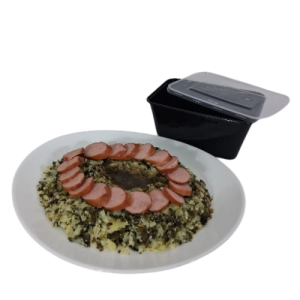 Stampot boerenkool met rookworst